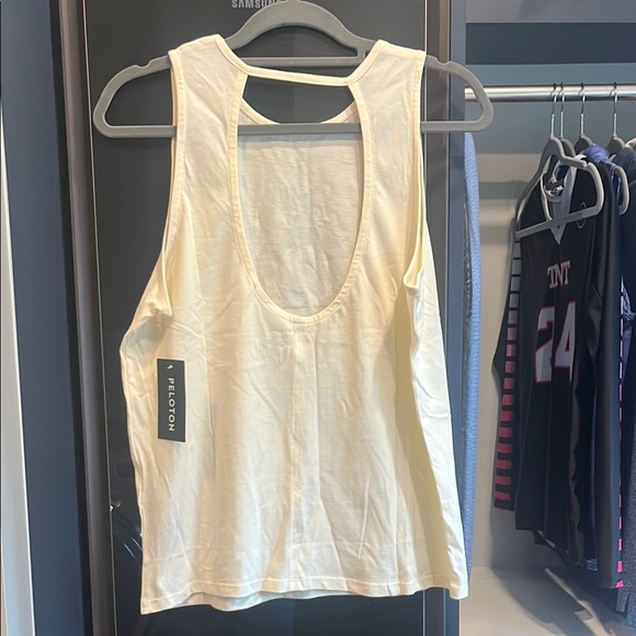 Peloton Cream Tank Top - Picture 2 of 4